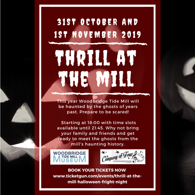 Thrill at the Mill Halloween Fright Night Buy tickets with TicketGun
